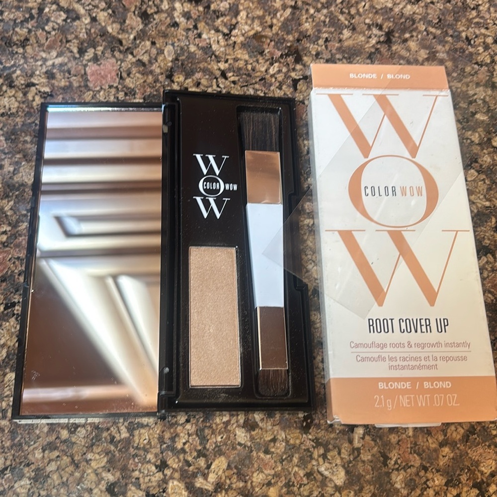Color Wow - Root Cover Up (Blonde) - Gray Concealer Powder